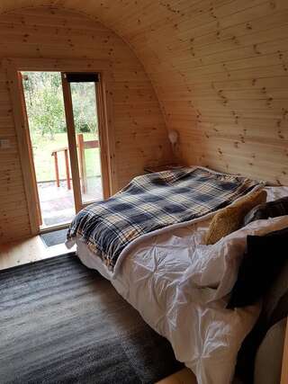Кемпинги Log cabin Келс Двухместный номер Делюкс с 1 кроватью и душем-4