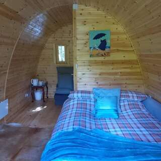 Кемпинги Log cabin Келс Двухместный номер Делюкс с 1 кроватью и душем-9