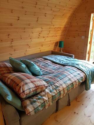Кемпинги Log cabin Келс Двухместный номер Делюкс с 1 кроватью и душем-3